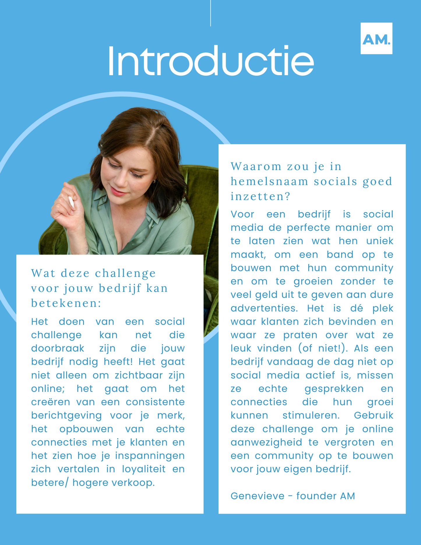 30 Dagen social challenge - werkboek