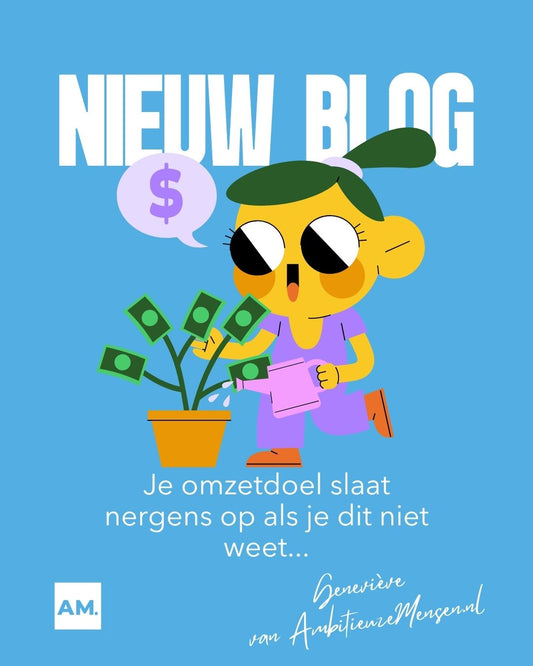 Je omzetdoel slaat nergens op als je dit niet weet...