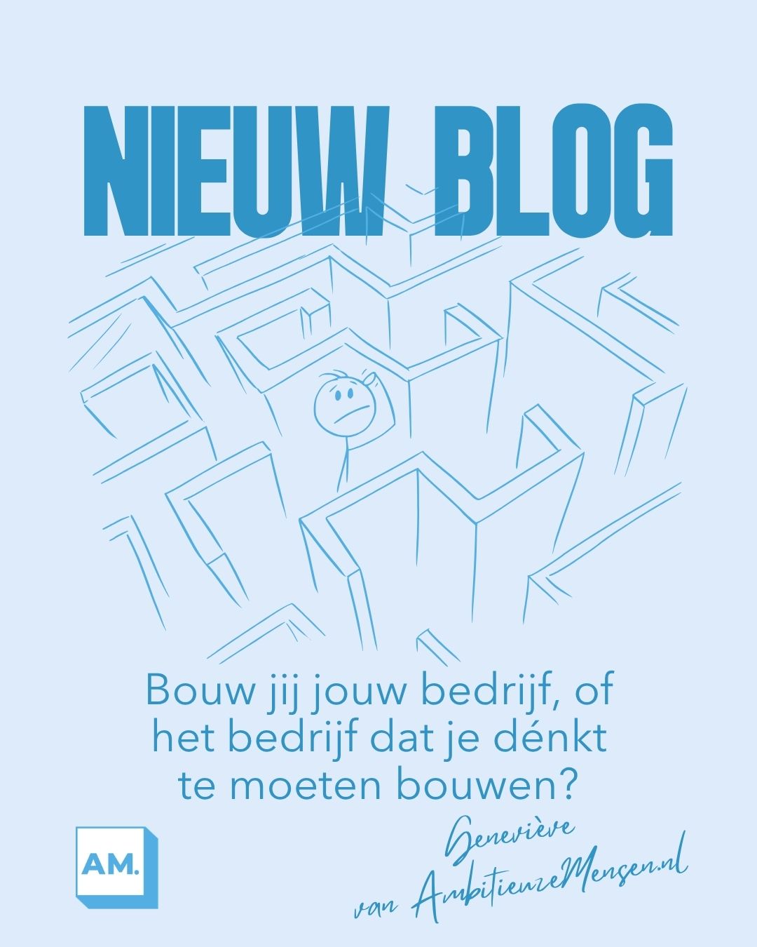 Bouw jij jouw bedrijf, of het bedrijf dat je dénkt te moeten bouwen?