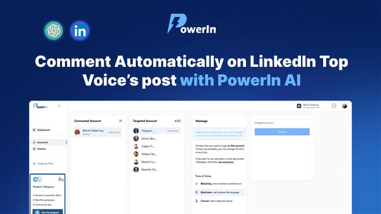 PowerIn: transformeer jouw LinkedIn strategie met automatisering