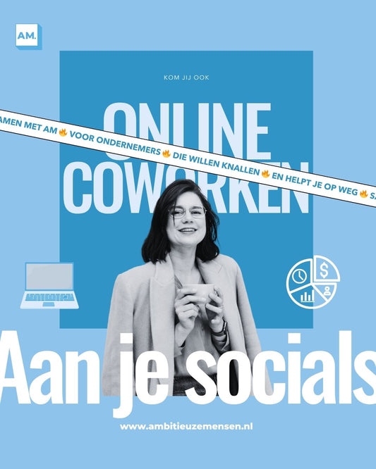 Online Coworkochtend – Boost je socials! - 28 november om 08:45