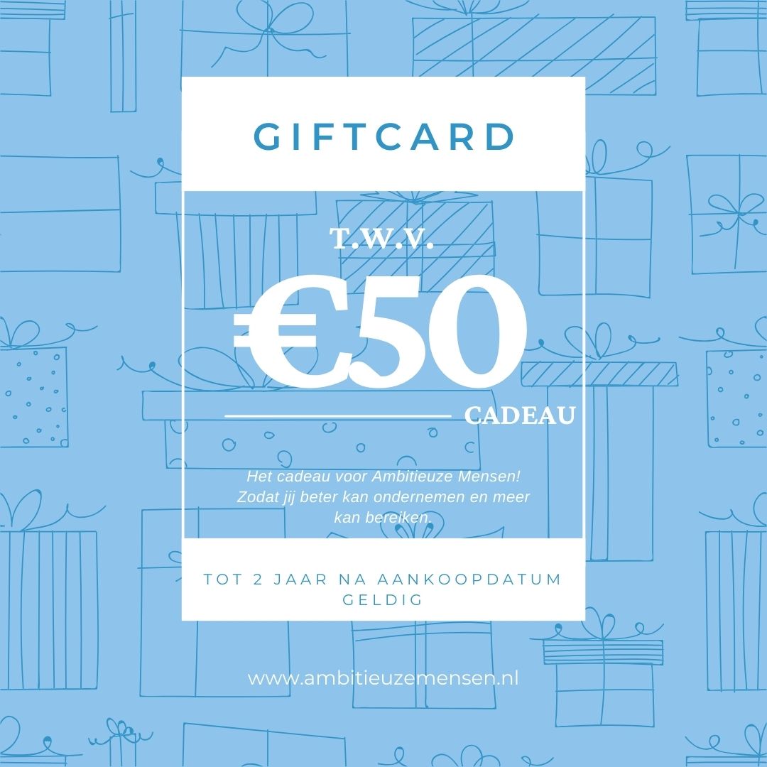 AmbitieuzeMensen giftcard