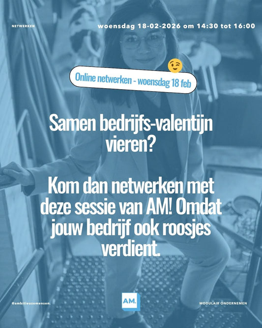 Online netwerken 18 feb 14:30-16:00 - Valentijns-editie