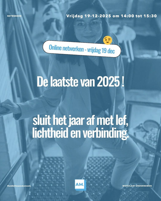 Online netwerken - 19 december 14:00 tot 15:30